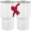 20 oz. Tall Stainless Steel Vacuum Insulated Tumbler White Thumbnail