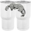 20 oz. Tall Stainless Steel Vacuum Insulated Tumbler White Thumbnail