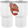 20 oz. Tall Stainless Steel Vacuum Insulated Tumbler White Thumbnail