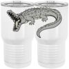 20 oz. Tall Stainless Steel Vacuum Insulated Tumbler White Thumbnail