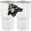 20 oz. Tall Stainless Steel Vacuum Insulated Tumbler White Thumbnail