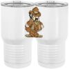 20 oz. Tall Stainless Steel Vacuum Insulated Tumbler White Thumbnail