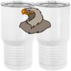 20 oz. Tall Stainless Steel Vacuum Insulated Tumbler White Thumbnail