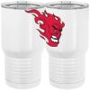 20 oz. Tall Stainless Steel Vacuum Insulated Tumbler White Thumbnail