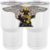 20 oz. Tall Stainless Steel Vacuum Insulated Tumbler White Thumbnail