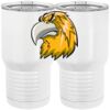 20 oz. Tall Stainless Steel Vacuum Insulated Tumbler White Thumbnail