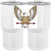 20 oz. Tall Stainless Steel Vacuum Insulated Tumbler White Thumbnail