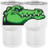 20 oz. Tall Stainless Steel Vacuum Insulated Tumbler White Thumbnail