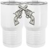 20 oz. Tall Stainless Steel Vacuum Insulated Tumbler White Thumbnail