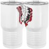 20 oz. Tall Stainless Steel Vacuum Insulated Tumbler White Thumbnail