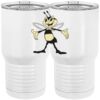 20 oz. Tall Stainless Steel Vacuum Insulated Tumbler White Thumbnail