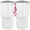 20 oz. Tall Stainless Steel Vacuum Insulated Tumbler White Thumbnail