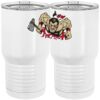 20 oz. Tall Stainless Steel Vacuum Insulated Tumbler White Thumbnail