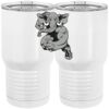 20 oz. Tall Stainless Steel Vacuum Insulated Tumbler White Thumbnail
