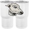 20 oz. Tall Stainless Steel Vacuum Insulated Tumbler White Thumbnail