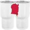 20 oz. Tall Stainless Steel Vacuum Insulated Tumbler White Thumbnail