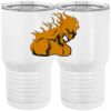 20 oz. Tall Stainless Steel Vacuum Insulated Tumbler White Thumbnail