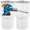 20 oz. Tall Stainless Steel Vacuum Insulated Tumbler White Thumbnail