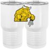 20 oz. Tall Stainless Steel Vacuum Insulated Tumbler White Thumbnail