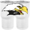 20 oz. Tall Stainless Steel Vacuum Insulated Tumbler White Thumbnail