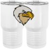 20 oz. Tall Stainless Steel Vacuum Insulated Tumbler White Thumbnail