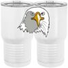 20 oz. Tall Stainless Steel Vacuum Insulated Tumbler White Thumbnail