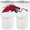 20 oz. Tall Stainless Steel Vacuum Insulated Tumbler White Thumbnail