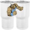 20 oz. Tall Stainless Steel Vacuum Insulated Tumbler White Thumbnail