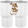 20 oz. Tall Stainless Steel Vacuum Insulated Tumbler White Thumbnail