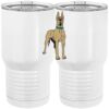 20 oz. Tall Stainless Steel Vacuum Insulated Tumbler White Thumbnail