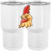 20 oz. Tall Stainless Steel Vacuum Insulated Tumbler White Thumbnail