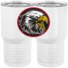 20 oz. Tall Stainless Steel Vacuum Insulated Tumbler White Thumbnail