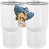 20 oz. Tall Stainless Steel Vacuum Insulated Tumbler White Thumbnail