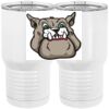 20 oz. Tall Stainless Steel Vacuum Insulated Tumbler White Thumbnail
