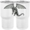20 oz. Tall Stainless Steel Vacuum Insulated Tumbler White Thumbnail