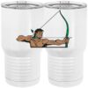 20 oz. Tall Stainless Steel Vacuum Insulated Tumbler White Thumbnail