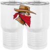 20 oz. Tall Stainless Steel Vacuum Insulated Tumbler White Thumbnail