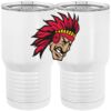 20 oz. Tall Stainless Steel Vacuum Insulated Tumbler White Thumbnail