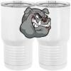 20 oz. Tall Stainless Steel Vacuum Insulated Tumbler White Thumbnail
