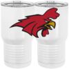 20 oz. Tall Stainless Steel Vacuum Insulated Tumbler White Thumbnail