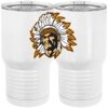 20 oz. Tall Stainless Steel Vacuum Insulated Tumbler White Thumbnail