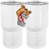20 oz. Tall Stainless Steel Vacuum Insulated Tumbler White Thumbnail