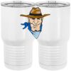 20 oz. Tall Stainless Steel Vacuum Insulated Tumbler White Thumbnail