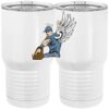 20 oz. Tall Stainless Steel Vacuum Insulated Tumbler White Thumbnail