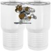 20 oz. Tall Stainless Steel Vacuum Insulated Tumbler White Thumbnail