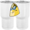 20 oz. Tall Stainless Steel Vacuum Insulated Tumbler White Thumbnail