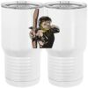 20 oz. Tall Stainless Steel Vacuum Insulated Tumbler White Thumbnail