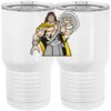 20 oz. Tall Stainless Steel Vacuum Insulated Tumbler White Thumbnail