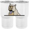 20 oz. Tall Stainless Steel Vacuum Insulated Tumbler White Thumbnail