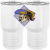 20 oz. Tall Stainless Steel Vacuum Insulated Tumbler White Thumbnail
